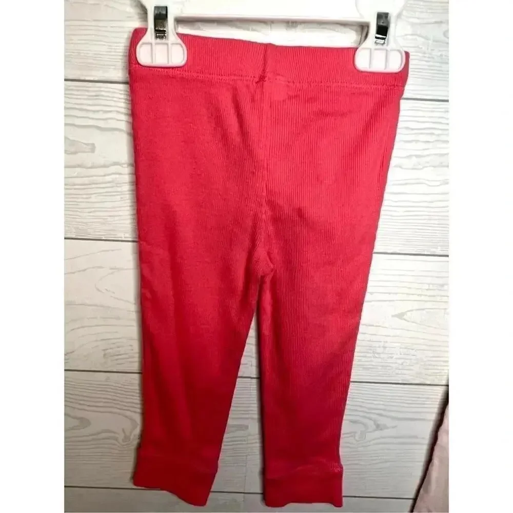 Carter’s baby girl leggings lot of 3 Size 18 months